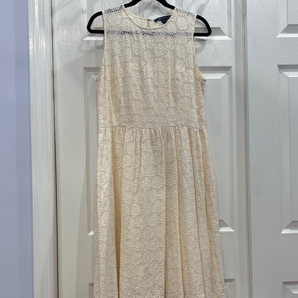 French Connection Ivory Lace Formal Dress